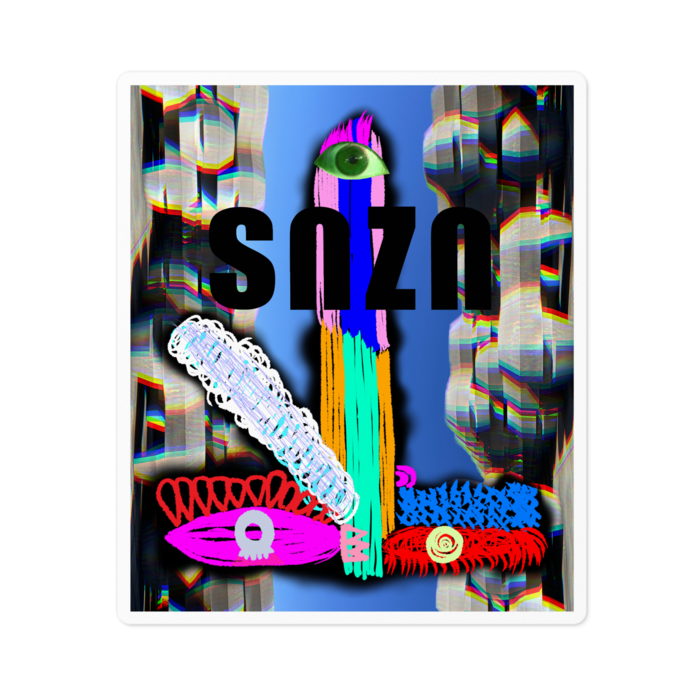 ステッカー - 100 x 100 (mm)