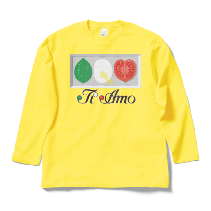 ロングスリーブTシャツ - L - イエロー