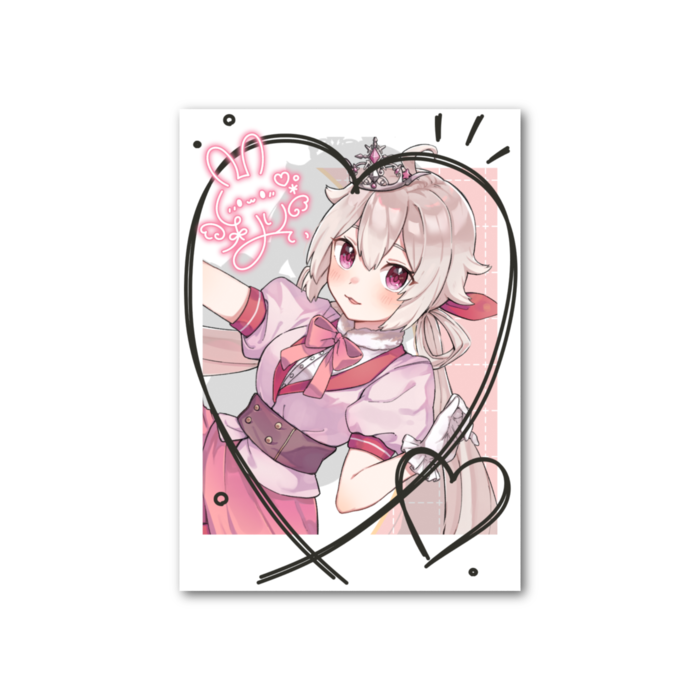 フォト風カード - 縦 - 片面