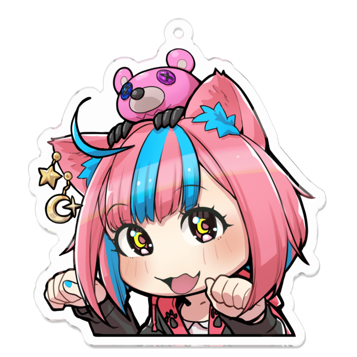 アクリルキーホルダー - 70 x 70 (mm)