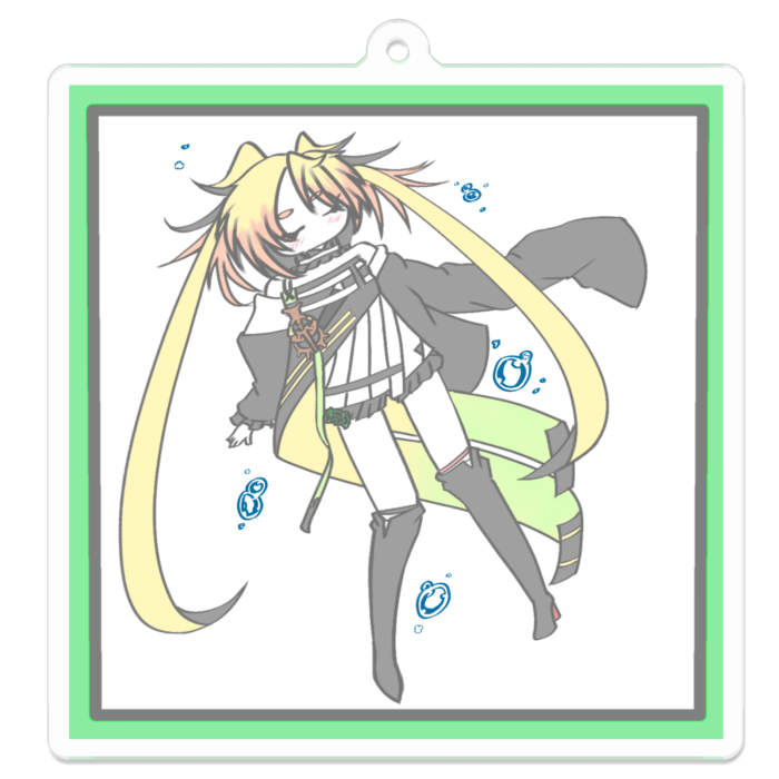 アクリルキーホルダー - 70 x 70 (mm)