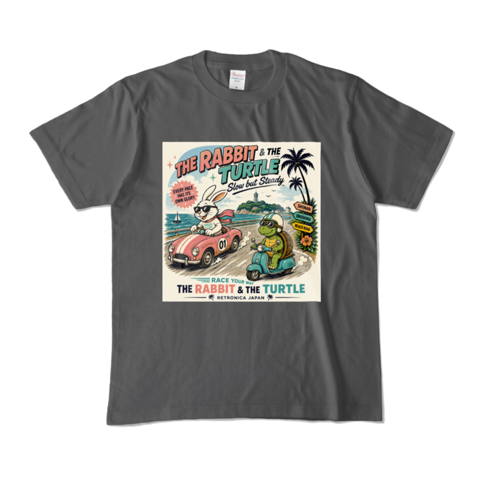 カラーTシャツ - M - チャコール (濃色)