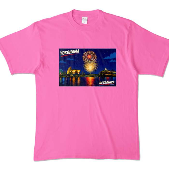 カラーTシャツ - XL - ピンク (濃色)
