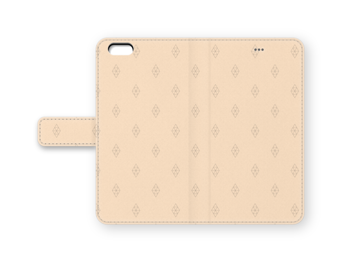 手帳型iPhoneケース - iPhone 6 Plus / 6s Plus - ストラップ穴 なし