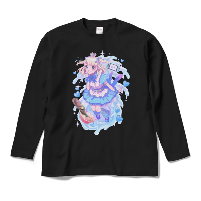 ロングスリーブTシャツ - M - ブラック