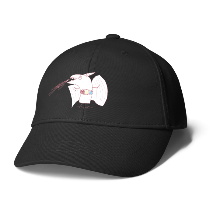 キャップ - ブラック