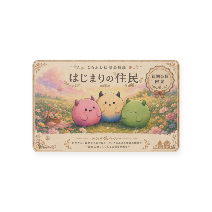 プラスチックカード - 会員証（85.6 × 54mm）