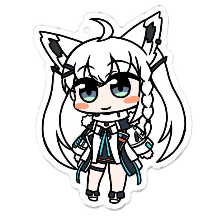 アクリルキーホルダー - 70 x 70 (mm)