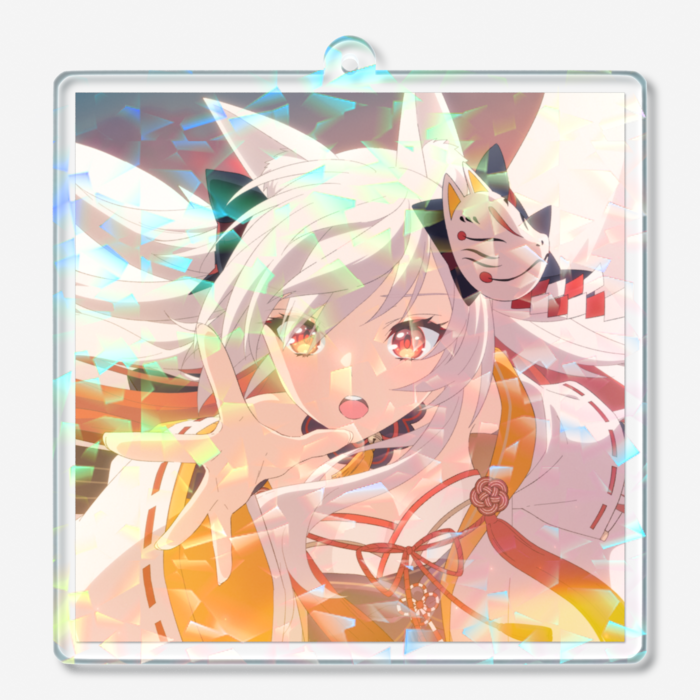 ホログラムアクリルキーホルダーA