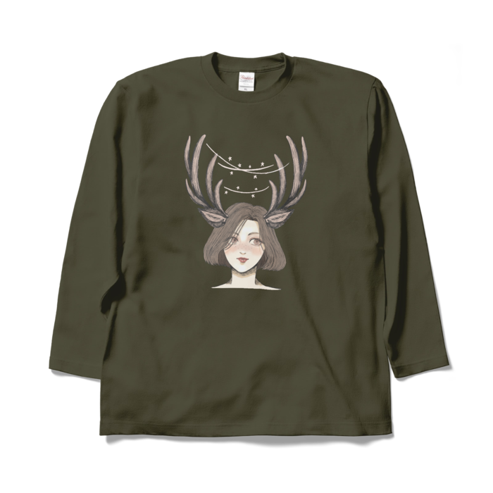 ロングスリーブTシャツ - XL - アーミーグリーン