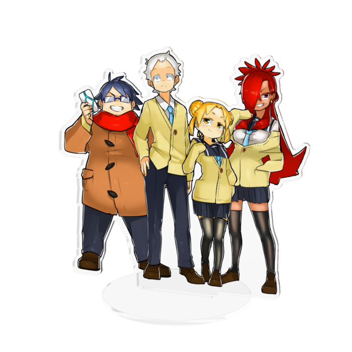 アクリルフィギュア - 160x160mm