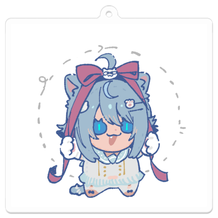 アクリルキーホルダー - 70 x 70 (mm)