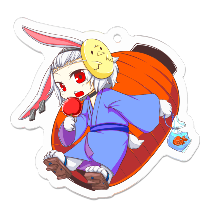 アクリルキーホルダー - 50 x 50 (mm)　Ｓ