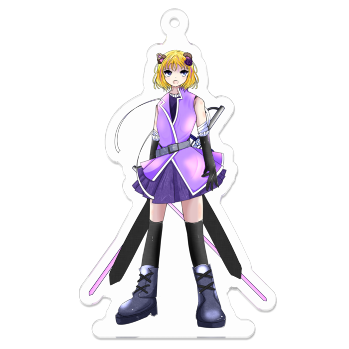 アクリルキーホルダー - 70 x 70 (mm)