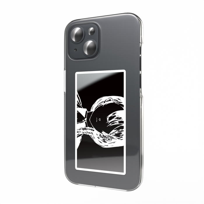 スマホステッカー シルエット - 縦