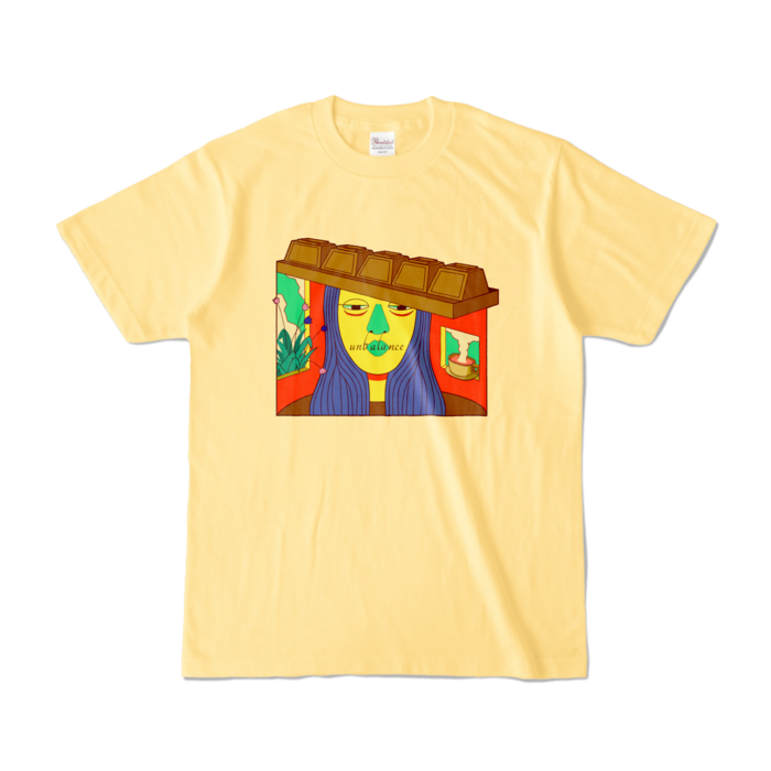 カラーTシャツ - S - ライトイエロー (淡色)