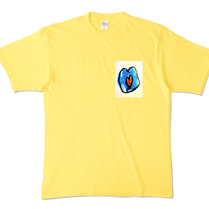 カラーTシャツ - XL - イエロー (濃色)