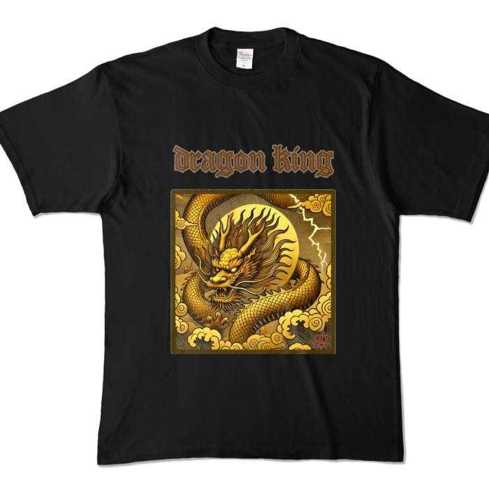 カラーTシャツ - XL - ブラック (濃色)