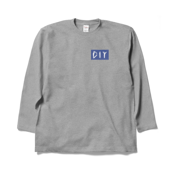 ロングスリーブTシャツ - XL - 杢グレー