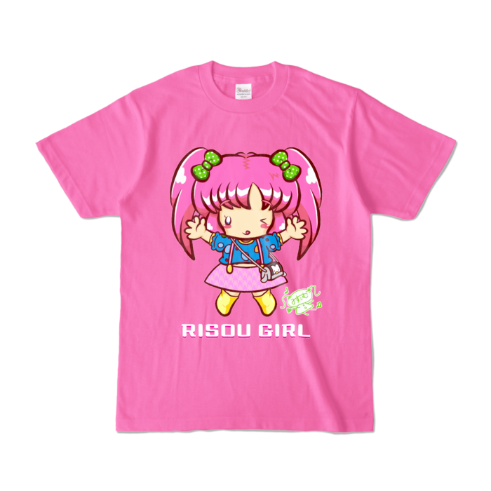 カラーTシャツ - S - ピンク (濃色)