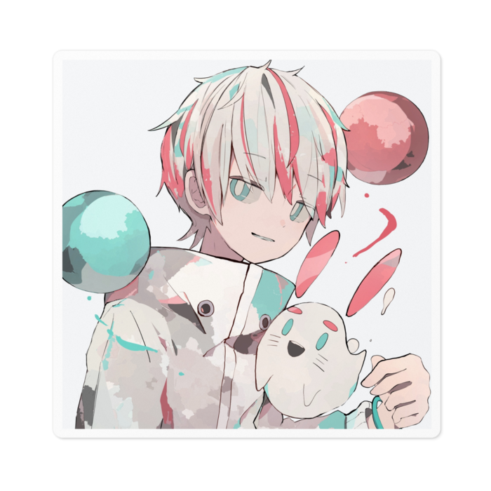 ステッカー - 100 x 100 (mm)