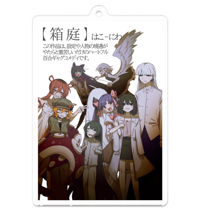 アクリルキーホルダー - W70 × 70mm 以内