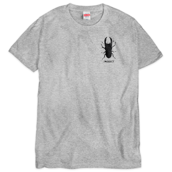 オオクワTシャツ(グレー XL)