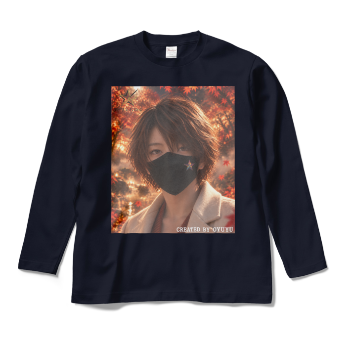 ロングスリーブTシャツ - M - ネイビー