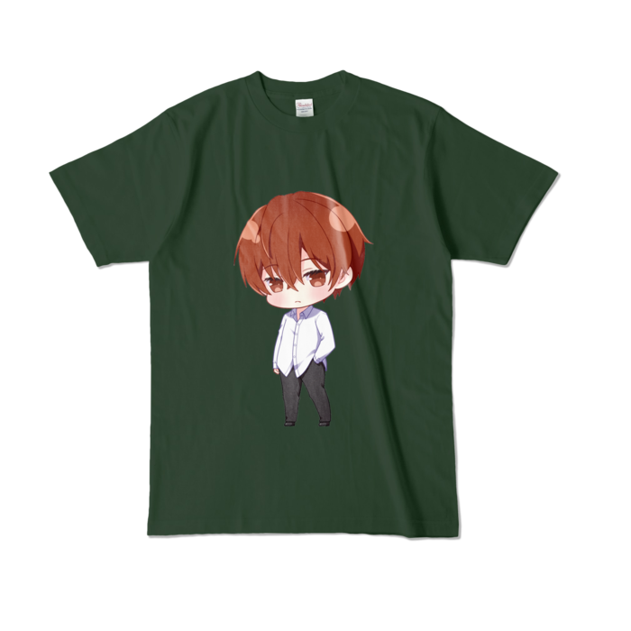 カラーTシャツ - L - フォレスト (濃色)