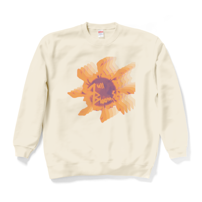 スウェット - XL - オレンジ太陽
