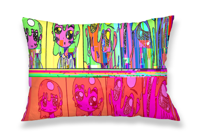 枕カバー - 43x63cm - 片面
