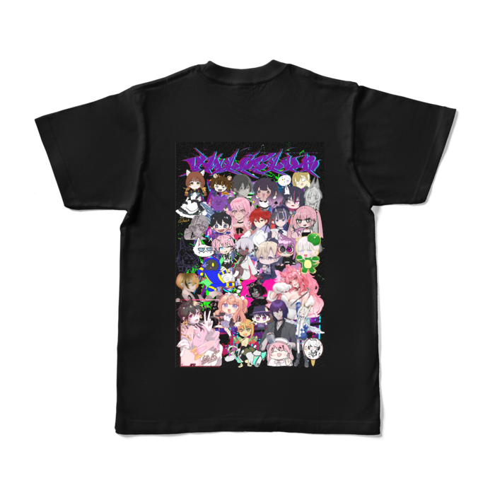 カラーTシャツ - S - ブラック (濃色)