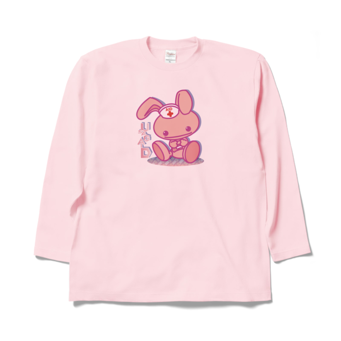 ロングスリーブTシャツ - XL - ライトピンク