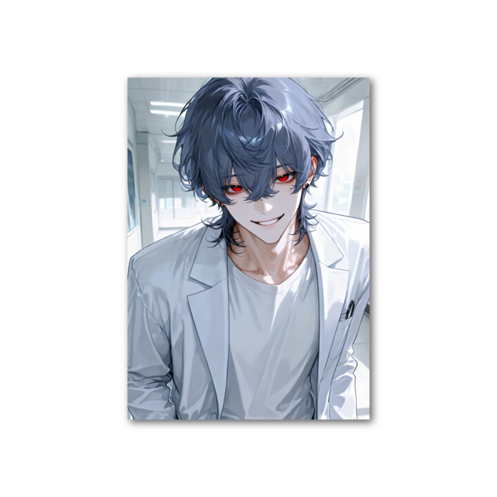 フォト風カード - 縦 - 片面