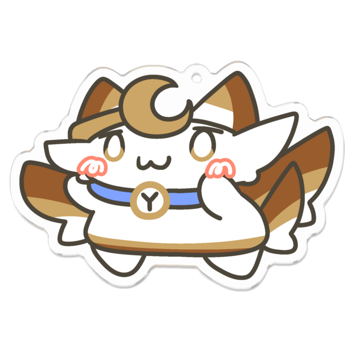 アクリルキーホルダー - 70 x 70 (mm)