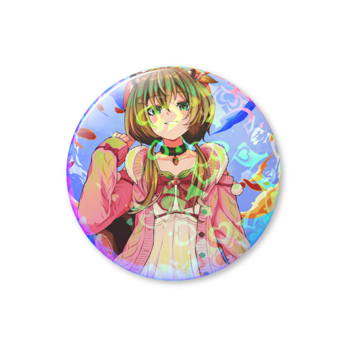 ホログラム缶バッジ - 32mm