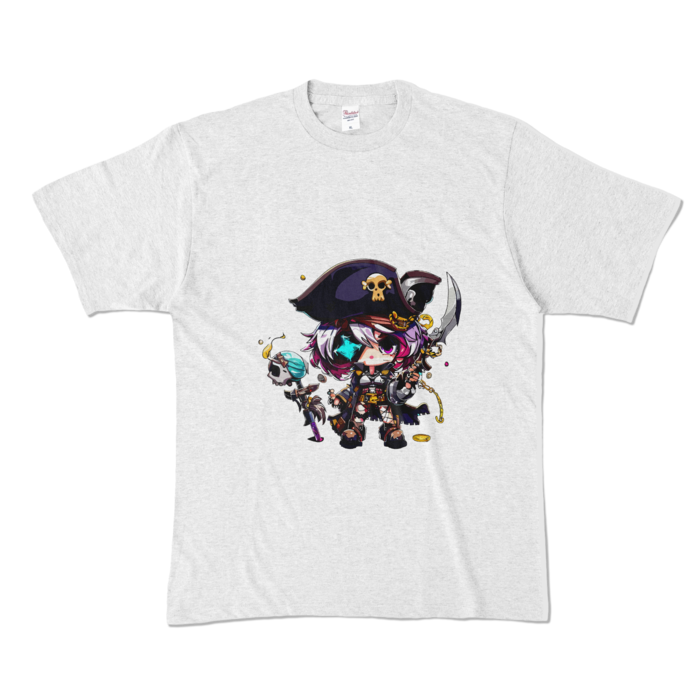 カラーTシャツ - XL - アッシュ (淡色)