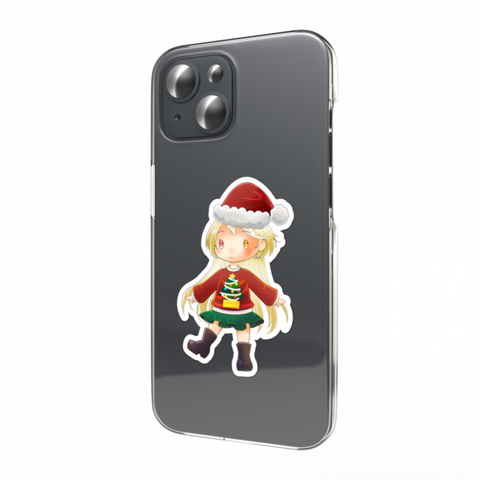 星丘ラミークリスマスSDスマホステッカー - W55 × H91mm 以内