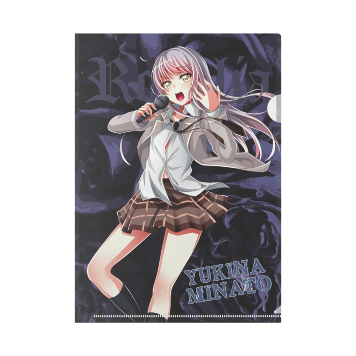 【湊友希那】クリアファイル - A4