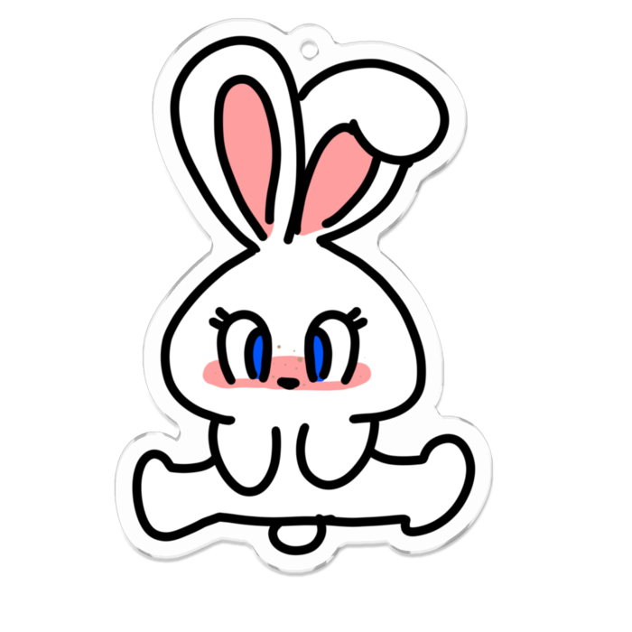 アクリルキーホルダー - 70 x 70 (mm)