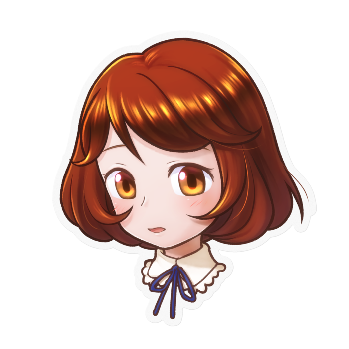 クリアステッカー - 100 x 100 (mm)