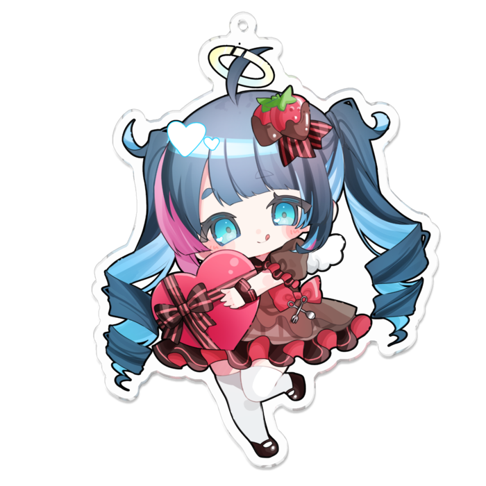 アクリルキーホルダー - 100 x 100 (mm)