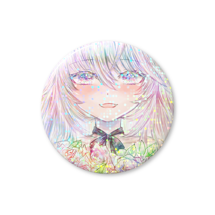 ホログラム缶バッジ - 44mm