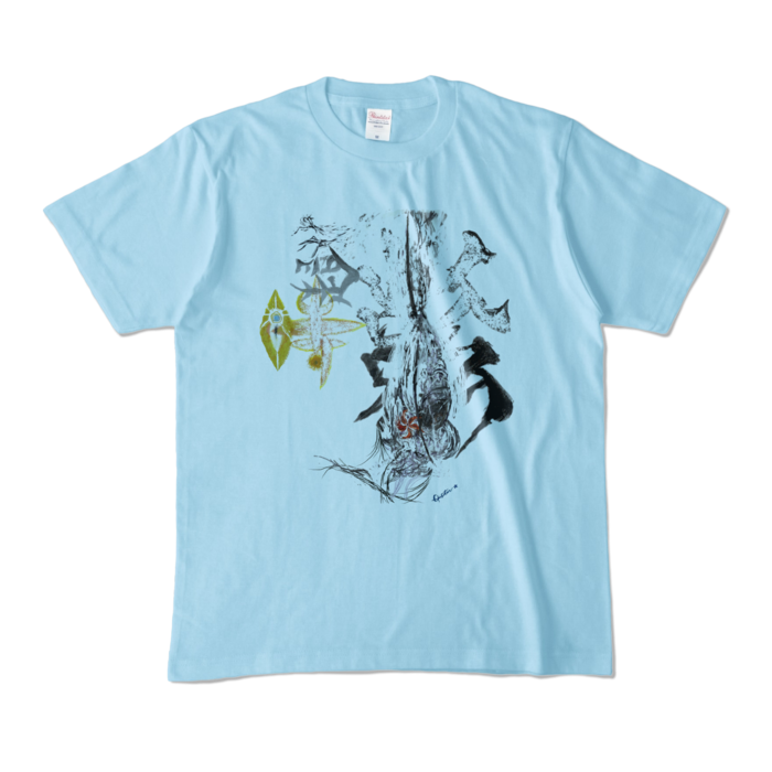 カラーTシャツ - M - ライトブルー (淡色)