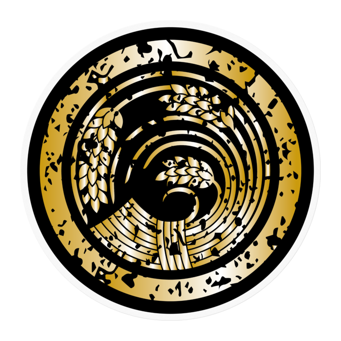 ステッカー - 100 x 100 (mm)