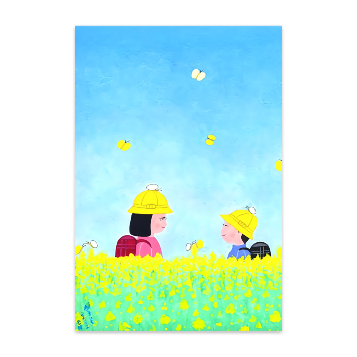 ポストカード(10枚セット) - ヴァンヌーボVGスノーホワイト195kg