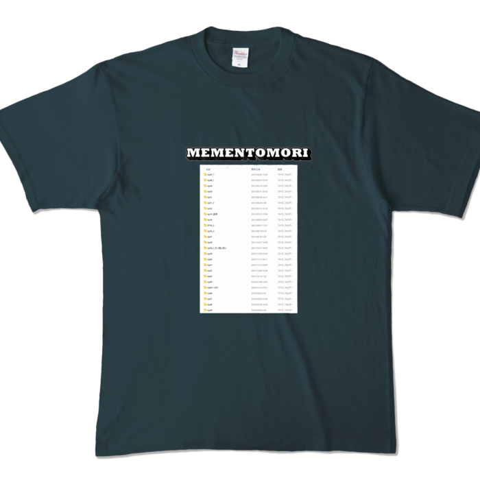 カラーTシャツ - XL - デニム (濃色)