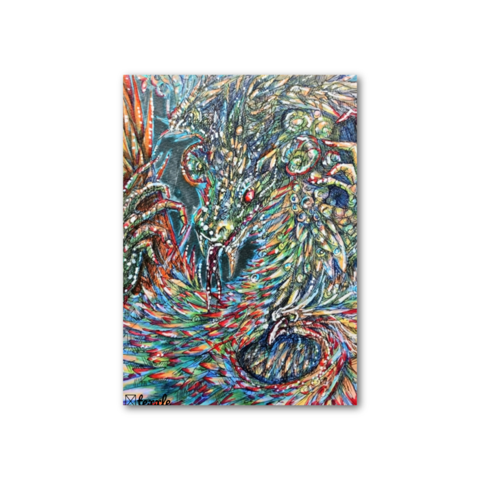 フォト風カード - 縦 - 片面