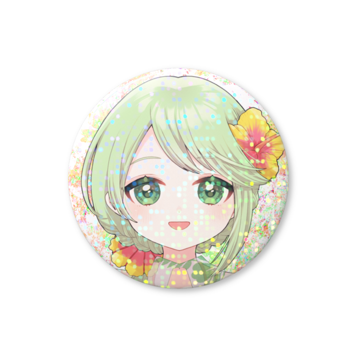 ホログラム缶バッジ - 32mm