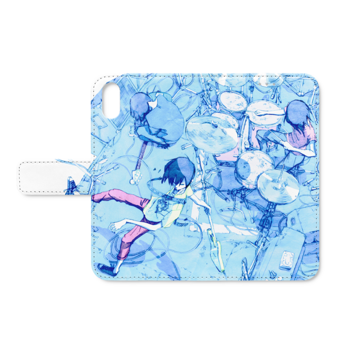 手帳型iPhoneケース - iPhone XS / X - ストラップ穴 なし